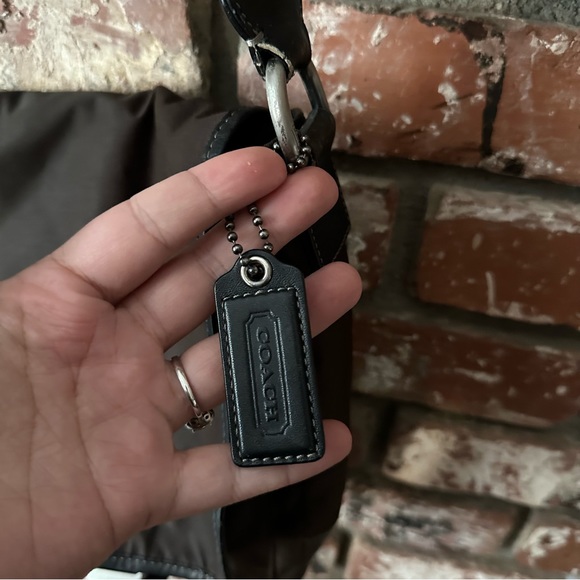 Coach Varick Nylon/ Leather Crossbody Messenger Bag 
 No. F1282-F70680 - Picture 5 of 12